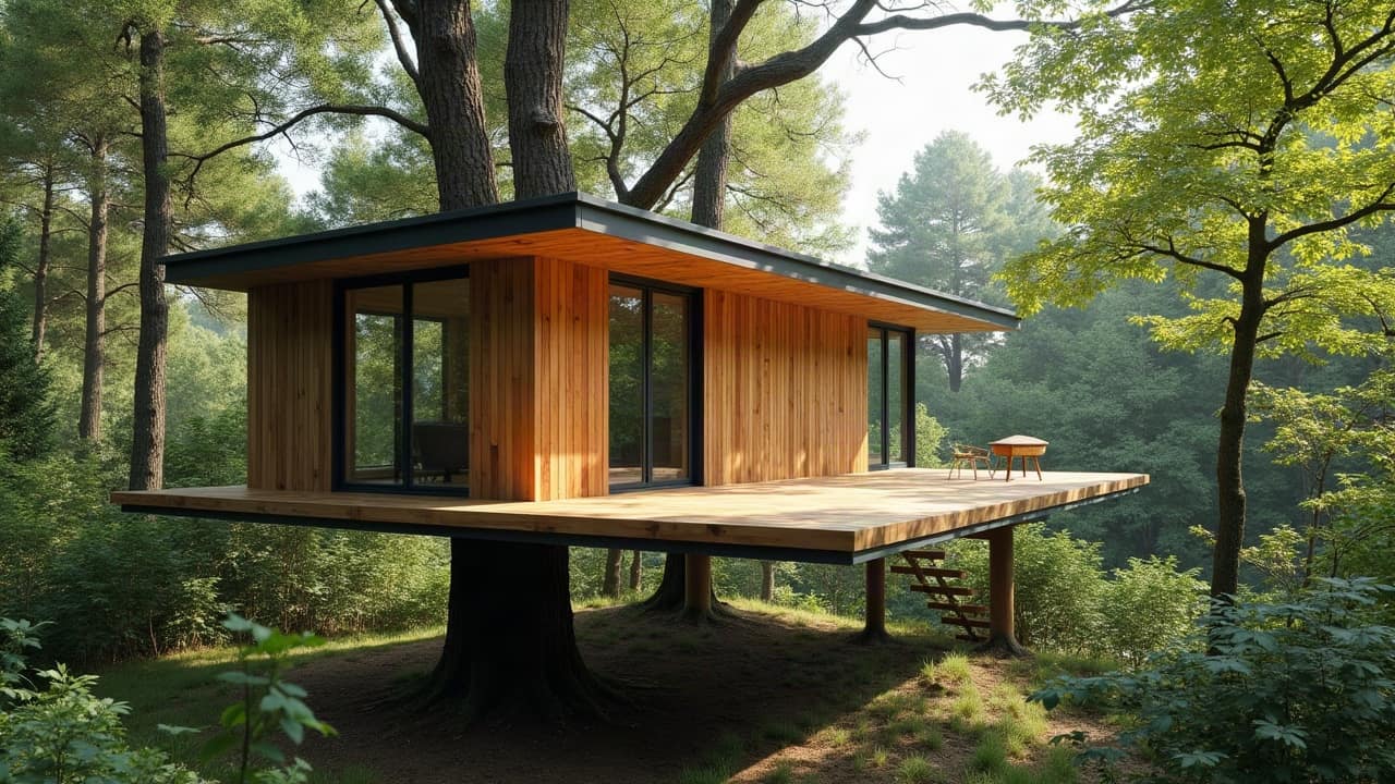 Alimenter une cabane perchée en électricité, les solutions possibles