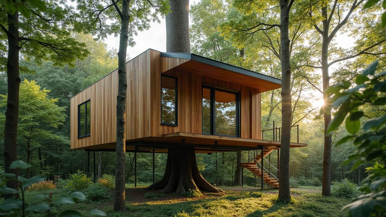 Quelle essence de bois pour une cabane dans les arbres durable