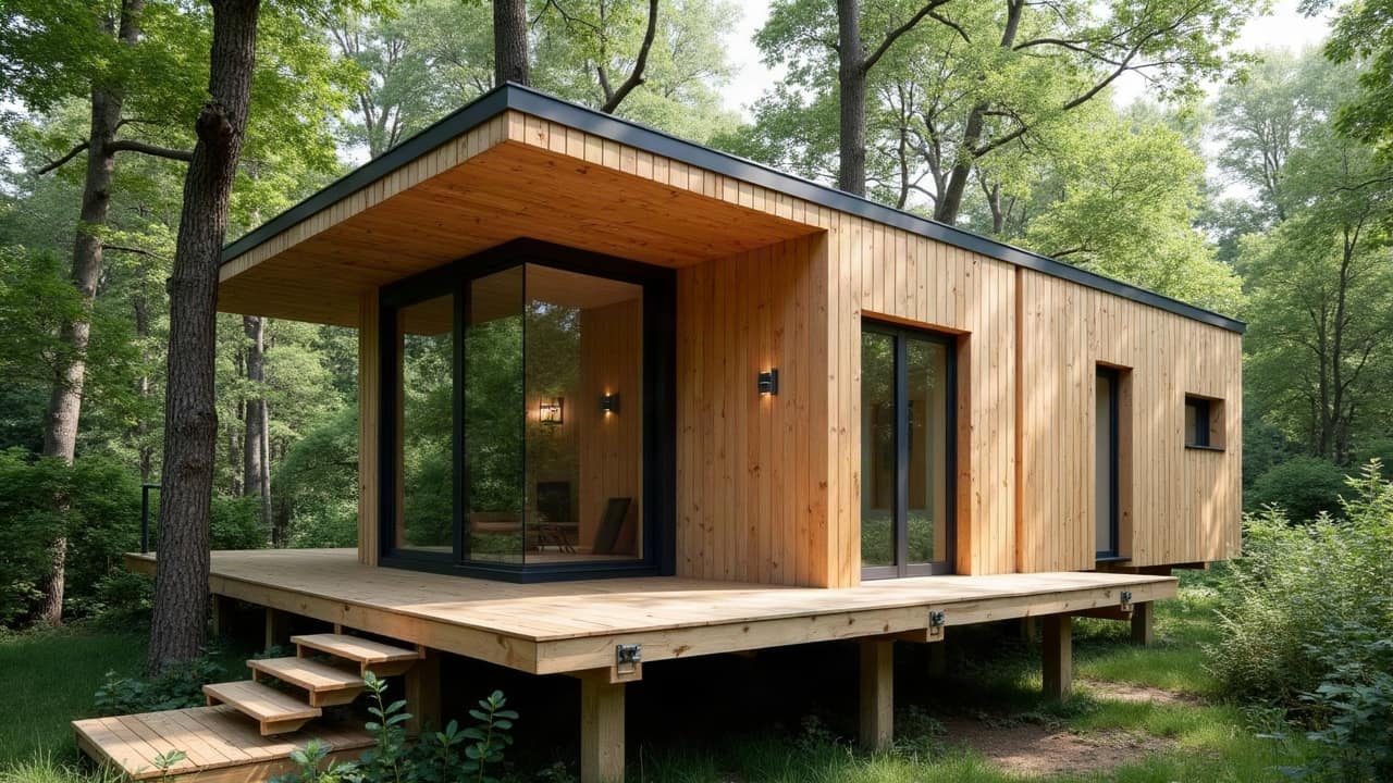 Sanitaires secs dans une cabane perchée, comment ça fonctionne concrètement