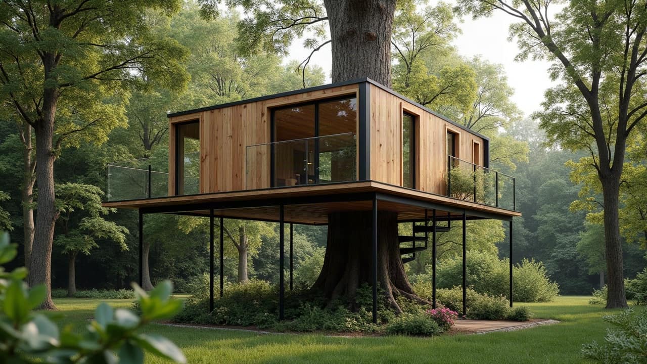 Quelle surface intérieure viser pour une cabane dans les arbres habitable
