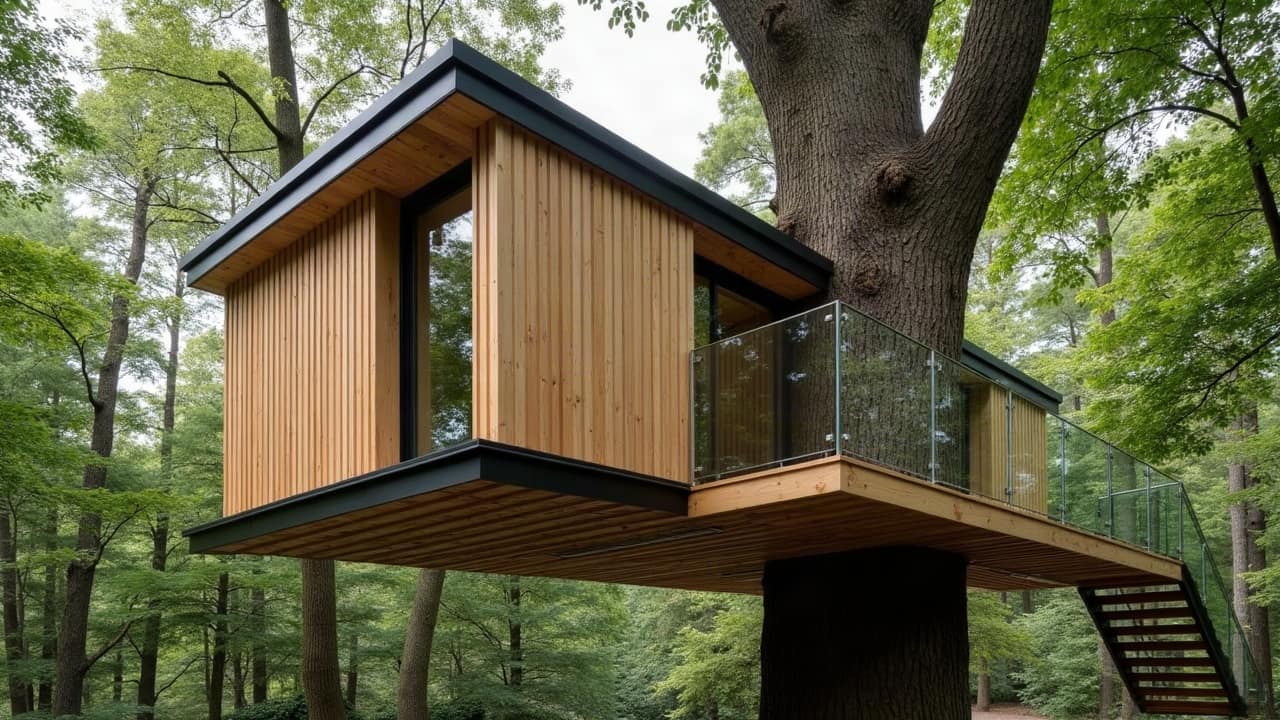 Porter du mobilier ou du matériel jusqu'à une cabane perchée, ce que ça change pour l'accès